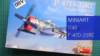 Miniart 1/48 P-47D-25RE Thunderbolt Basic Kit (48009) Review
