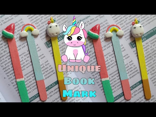 Buy MYLERCT 36 bookmarks, unicorn scratch pictures, with bamboo