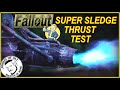 Fallout Super Sledge - Real Life Thrust Test