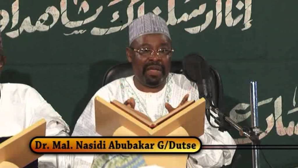TAFSIR by Dr. Mal. Abubakar Nasidi G/Dutse 2013 4b