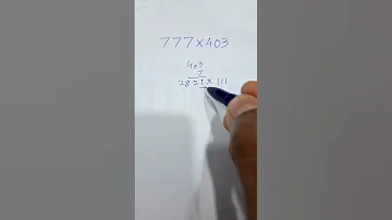 403 X 777 In A Single Line Youtubeshorts Multiplication Fastcalculation Quant 