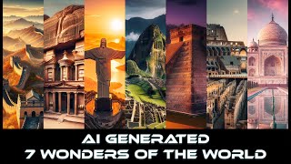 AI-Generated 7 Wonders of the World