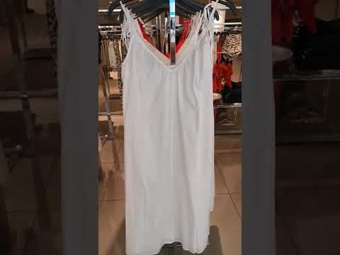 H&M white dress 2022 collection find unboxing summer style