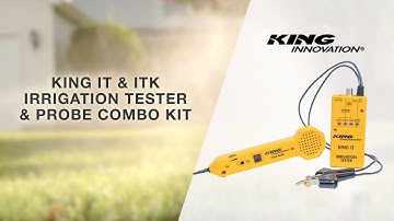 King IT & ITK Irrigation Tester & Probe Combo Kit - Product Overview