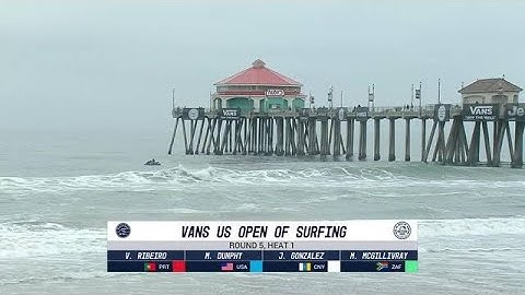 Vans US Open of Surfing: Round One, Heat 1