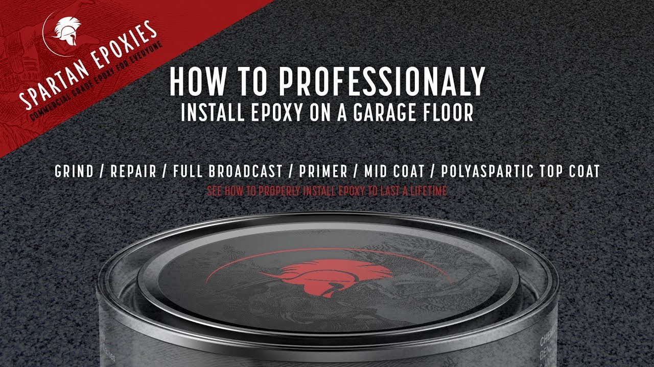 How To Professionally Install Epoxy On A Garage Floor YouTube