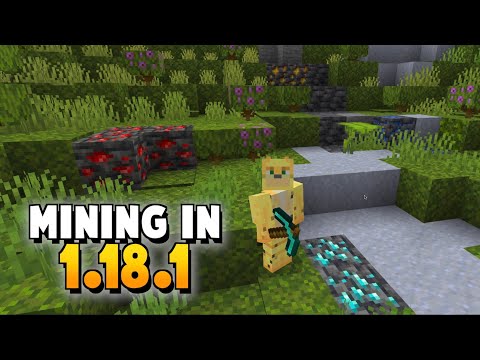 Minecraft 1.18.1 - Literally Just Mining NEW CAVES - Minecraft 1.18.1 - Literally Just Mining NEW CAVES