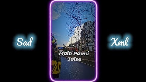 Sad Hindi Song New Xml Viral Video // Xml File // Sad Hindi Song 🖤  Alight Motion Video Editing