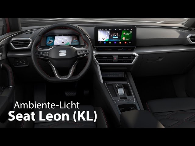 Ambiente-Licht im neuen Seat Leon (KL) [4K] - Autophorie Extra