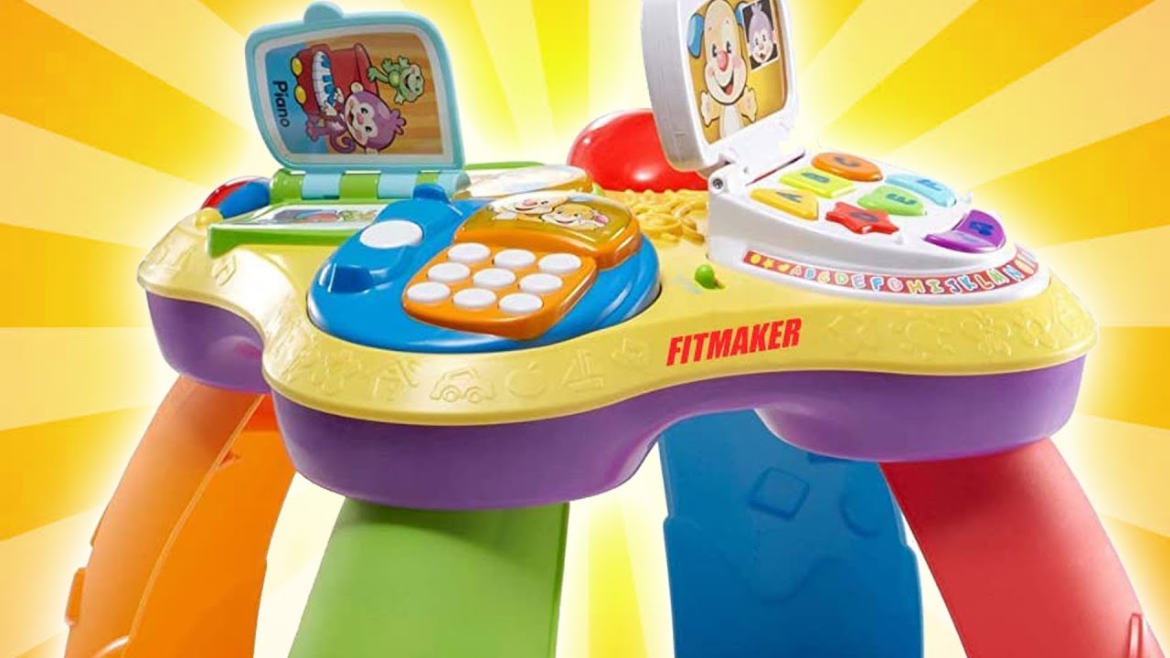 Little Superstar Step 'n Play Piano baby toy review & demo - YouTube