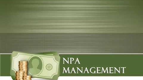 NPA(NON PERFORMING ASSET)