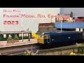 Dean park model railway 335  falkirk model rail exhibition  new cavalex class 56