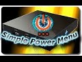 x96 Android TV Box как выключить без пульта - Simple Power Menu