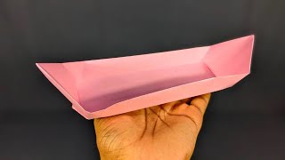 How to Make Smart Floating Boat at Home Origami