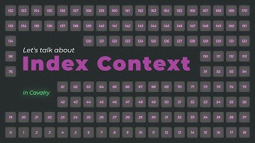 Learn about Index Context in Cavalry