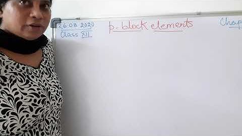 p Block Elements - General Properties of Nitrogen Family