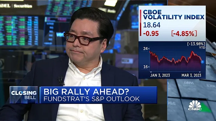 As inflationary data softens, yield and bond volatility will fall, says Fundstrat's Tom Lee