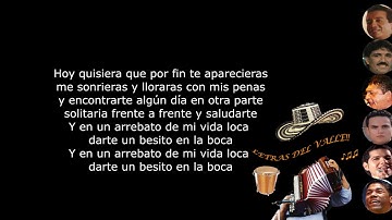 Ilusiones - Diomedes Díaz (Letra)