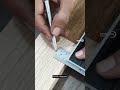 Layouting a butt joint #woodworking #tips #wooden #joinery