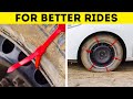 Car VS Bicycle. Great gadgets and Hacks for your comfort and tranquility