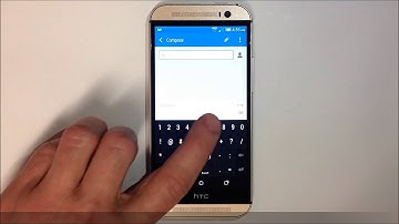 How to Send a Text Message - HTC One