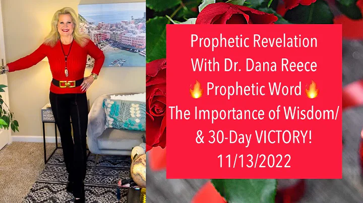 Prophetic Revelation - Dr. Dana Reece: WISDOM Is T...