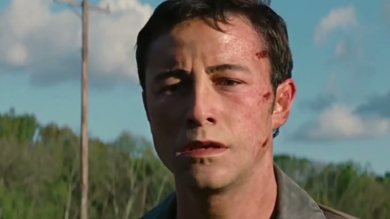 Looper (2012) -  a scene from the movie