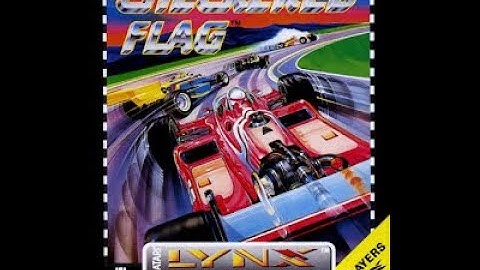 Checkered Flag - Atari Lynx