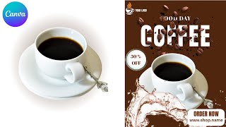 Famous How to design coffee instagram post in canva | canva tutorial | canva design Profile