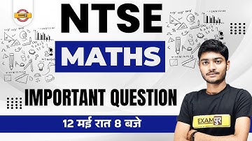 NTSE Maths Classes | NTSE Math Questions | NTSE Math Important Questions | Maths By Manak Anand Sir