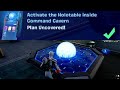 Set Up a Generator Near the Holotable Inside Command Cavern - Fortnite