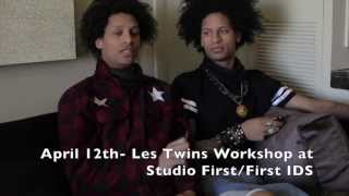 Les Twins Workshop at First IDS (Studio First) in Dubai
