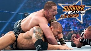 SummerSlam in 60 Seconds: SummerSlam 2008