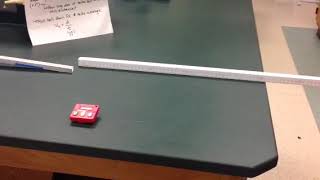 Projecting trajectories Pre lab, Part 1