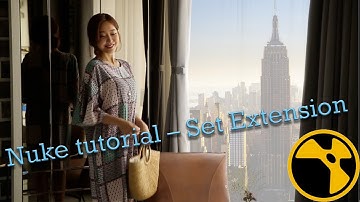 Nuke tutorial – Set Extension Basic Compositing in Nuke HINDI