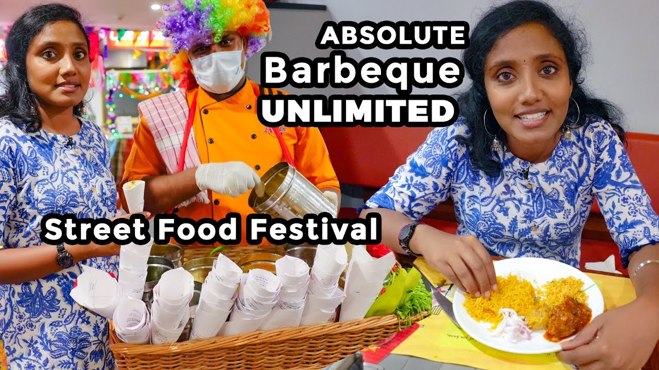 120 items Unlimited Absolute Barbecue I Street Food Festival I Tastee ...