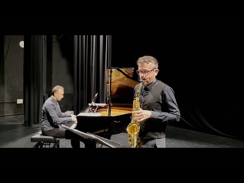 Astor Piazzolla: Street Tango. Saxophone and Piano. David Hernando