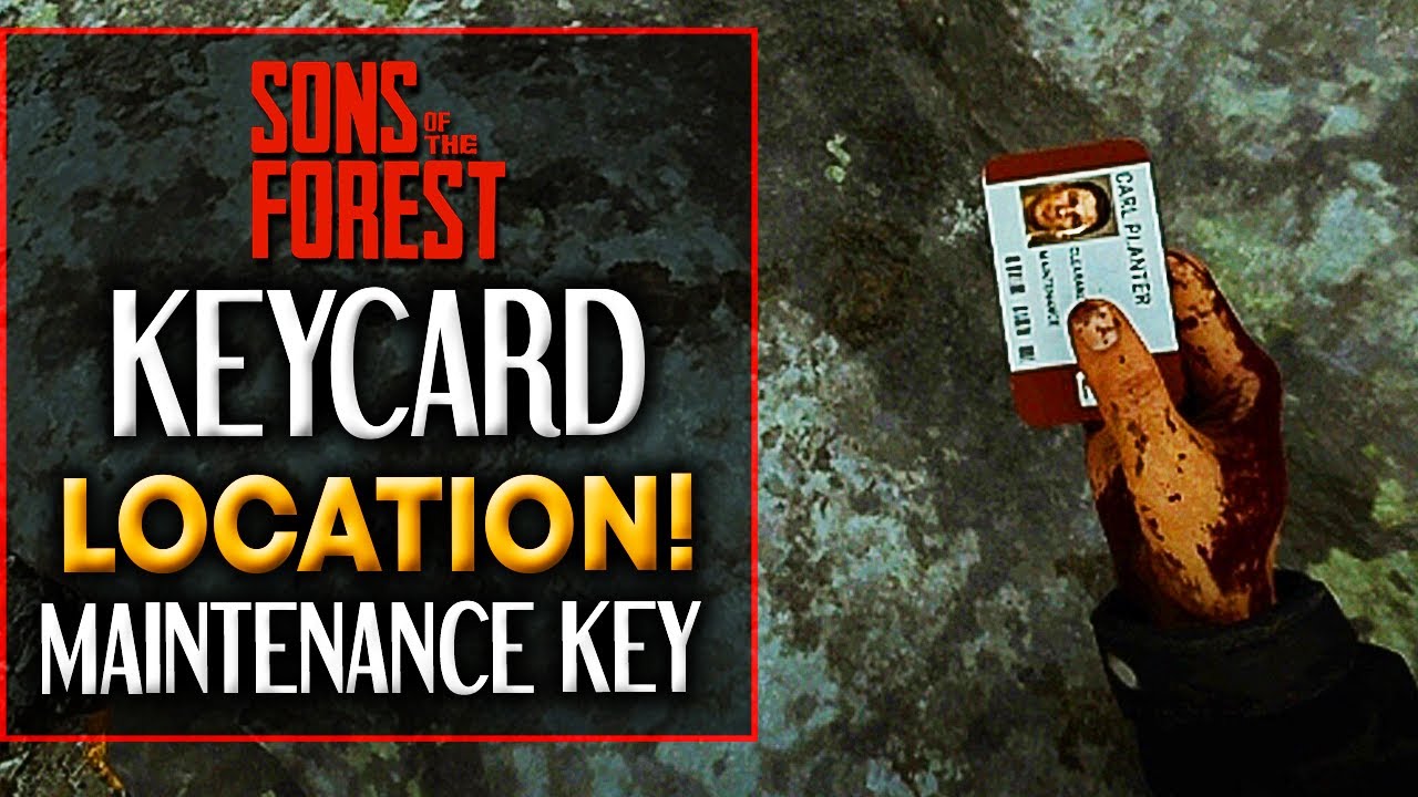 Cartão-chave em Sons of the Forest: onde encontrar as chaves das portas e  bunkers