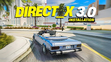 How To Install Direct X 3.0 Graphics Mod in GTA San Andreas 😍 (Step-by-Step Guide) - Tutorial...!