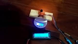 DYS BE1806 2300KV + GWS EP 6030 + 2S 400mAh + ESC 12A