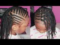 Mini Braids Hair Growth Protective Hairstyle for kids 😍