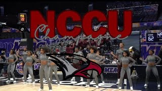 I SPENT THE 2024 MEAC TOURNAMENT WITH THE CHEERLEADERS OF NCCU!