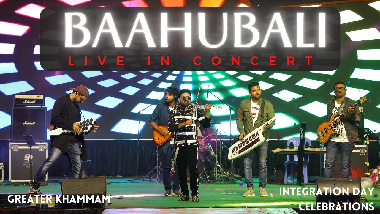 Baahubali Medley  Abhijith  Band Live  Khammam  Telengana Police  Tribute To Keeravani