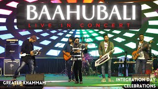 Baahubali Medley | Abhijith \& Band Live | Khammam | Telengana Police | Tribute To Keeravani