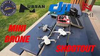 Mini Drone Shootout    DJI Mini SE vs Hubsan Zino Mini Pro vs Fimi X8 Mini