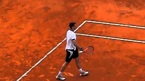 Robin Söderling Serve