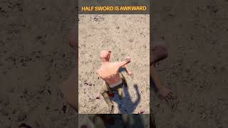 Awkward Boxing in Half Sword be like... #gaming #halfsword #fight #boxing #funny