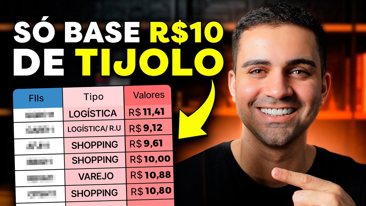 6 FIIS DE TIJOLO BASE R$10 PARA 2024