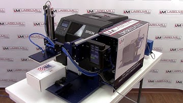 LabelMill LM3612CTT Full Color Print & Apply Label Applicator w/ Epson ColorWorks CW-C6000