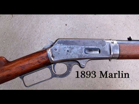 Rare - Marlin Model 1893 Rifle - Shooting This 100 Year Old Take-Down  Antique - YouTube